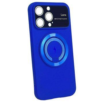 Чехол HD Glass Film Lens Separate Camera with MagSafe для iPhone 13 Blue 214-02050 фото