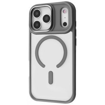 Чохол Proove Clear Essence Case with Magnetic Ring iPhone 17 Pro Max Gray 656-04441 фото
