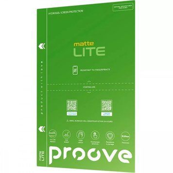 Защитная гидрогелевая пленка Proove Hydrogel Screen Protection LITE (matte) для Xiaomi Xiaomi Poco X3 Pro 904-18656 фото
