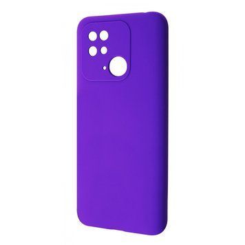 Чехол WAVE Full Silicone Cover для Xiaomi Redmi 10C Dark purple 656-07420 фото