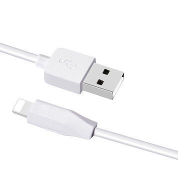 Кабель для заряджання та передачі даних Hoco X1 USB to Lightning Білий 1 м 209-00073 фото