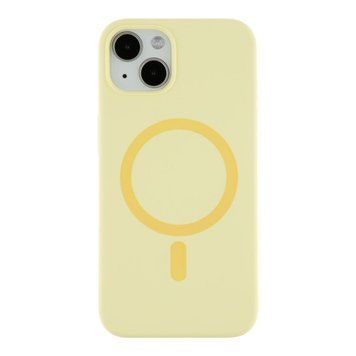 Чехол Glow Silicone Case with Magsafe для iPhone 13 Yellow 214-03869 фото