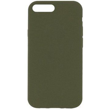 Силиконовый чехол Silk Full Protective для iPhone 7 plus / 8 plus (5.5") Dark Olive 777-10850 фото
