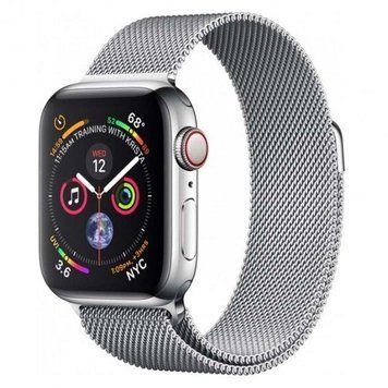 Миланская петля для Apple Watch 42/44/45/49 мм Серебристый 212-00023 фото