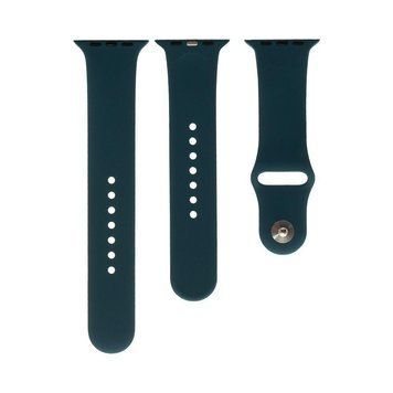 Ремешок для Apple Watch Band Silicone Two-Piece 42/44/45/49mm Blue Cobalt 212-02181 фото