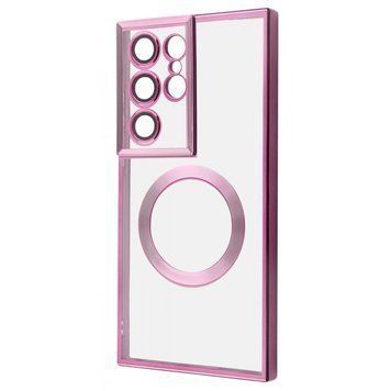 Чехол WAVE Metal Color Case with Magnetic Ring для Samsung Galaxy S23 Ultra Rose gold 656-07978 фото
