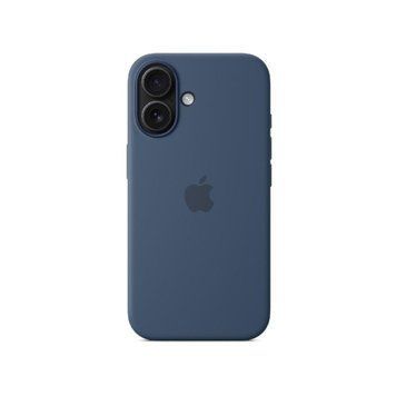 Чохол Silicone Full Case with MagSafe для iPhone 16 Dark Blue 656-01248 фото