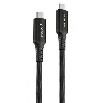 Кабель Proove Speed Line Type-C to Type З 240W USB 4.0 (1m) black 656-02596 фото