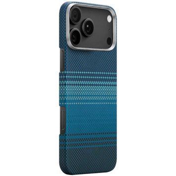 Чехол PC Carbon Protection Slim with MagSafe для Apple iPhone 17 Pro Max / 18 Pro Max (6.9") Blue 214-04806 фото
