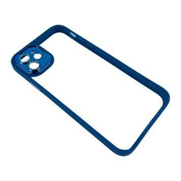 Чохол Brilliant Clear Case Separate Camera для iPhone 14 Синій 208-04339 фото