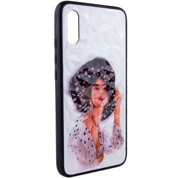 TPU+PC чехол Prisma Ladies для Xiaomi Redmi 7A Girl in a hat 777-07418 фото