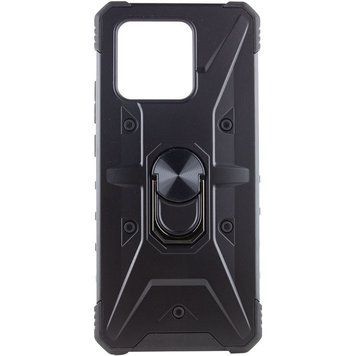 Ударостійкий чохол Pathfinder Ring для Xiaomi Redmi 10C / Poco C40 Black 777-07897 фото
