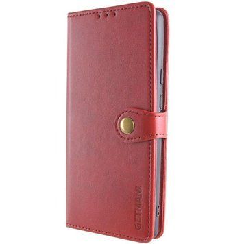 Кожаный чехол-книжка GETMAN Gallant (PU) для Samsung Galaxy A17 5G Красный 555-02587 фото
