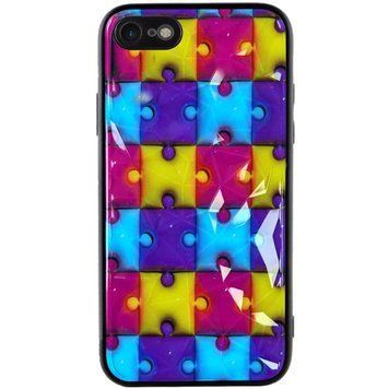 Чехол TPU+PC Prisma Fluffie для Apple iPhone X / XS (5.8") Puzzle 208-05430 фото