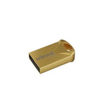 Флеш-накопичувач Wibrand USB 2.0 Hawk 64Gb Gold WI2.0/HA64M1G фото