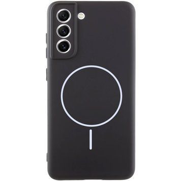Чехол Silicone Cover Lakshmi Full Camera with MagFit для Samsung Galaxy S21 FE Черный 555-02042 фото