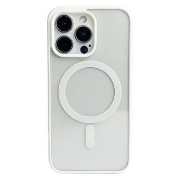 Силиконовый чехол Clear Color Case with MagSafe для iPhone 13 Белый 214-00128 фото