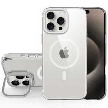 Чехол TPU Space Case Apex with MagSafe для Apple iPhone 13 Pro / 14 Pro (6.1") Silver 214-03351 фото
