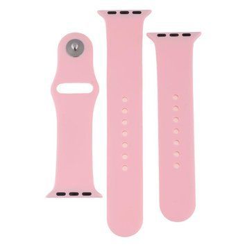 Ремінець для Apple Watch Band Silicone Two-Piece 38/40/41 mm Light Pink 212-02085 фото