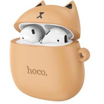 Беспроводные наушники HOCO EW45 True wireless stereo headset Caramel Cat 656-03886 фото