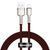 Кабель Baseus Cafule Metal Lightning 2.4A (1m) Red CALJK-A03 фото