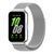 Ремешок для Samsung Galaxy Fit 3 (R390) Milanese Loop Silver 212-02381 фото