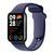 Ремінець для Xiaomi Mi Band 8 Pro/Mi Band 9 Pro/Redmi Watch 4 Silicone Midnight Blue 212-02583 фото