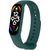 Силіконовий ремінець для Xiaomi Mi Band 7/6/5 Pine green 212-01601 фото