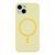 Чехол Glow Silicone Case with Magsafe для iPhone 13 Yellow 214-03869 фото
