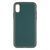 Чохол Leather Gold with Frame для iPhone X/Xs Dark Green 207-00374 фото