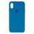 Силиконовый чехол для iPhone Xs Max Royal Blue 208-00176 фото