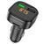 Автомобільний зарядний пристрій з FM-модулятором BOROFONE BC43 Flash QC3.0 car BT FM transmitter 18W Black 656-00573 фото