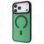Чохол WAVE Matte Insane Case with Magnetic Ring для iPhone 17 Pro Max Green 656-07928 фото