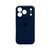Силиконовый чехол с закрытой камерой для iPhone 17 Pro Dark Blue 666-04237 фото
