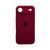 Силіконовий чохол з закритою камерою для iPhone 17 Air Maroon 666-04387 фото