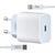 Комплект швидкого заряджання XO L129 PD20W для iPhone Білий 209-00205 фото