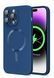 Чехол Cosmic Frame MagSafe Color для iPhone 11 Pro Max Navy Blue 666-00429 фото