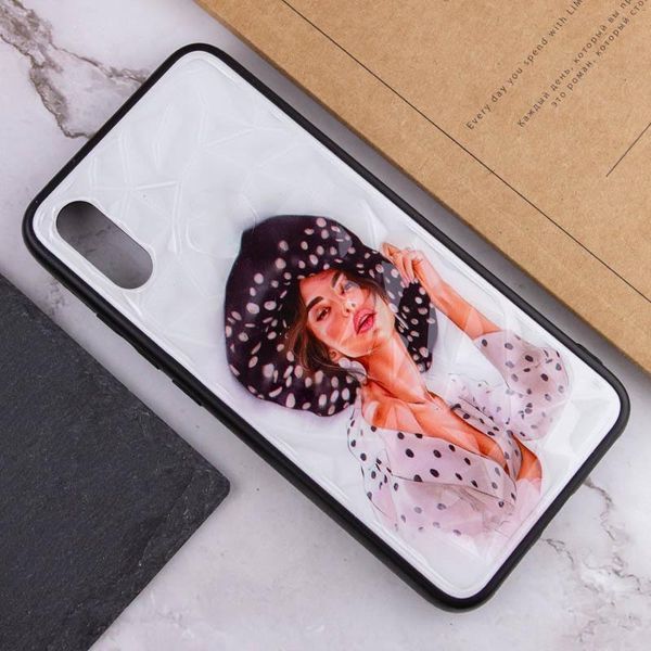 TPU+PC чохол Prisma Ladies для Xiaomi Redmi 7A Girl in a hat 777-07418 фото