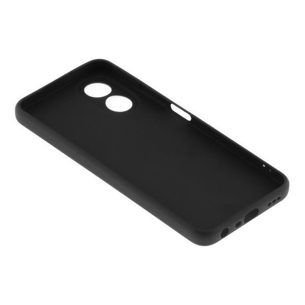 Чехол TPU Matte 1.3mm для Oppo A58 Black 555-02358 фото