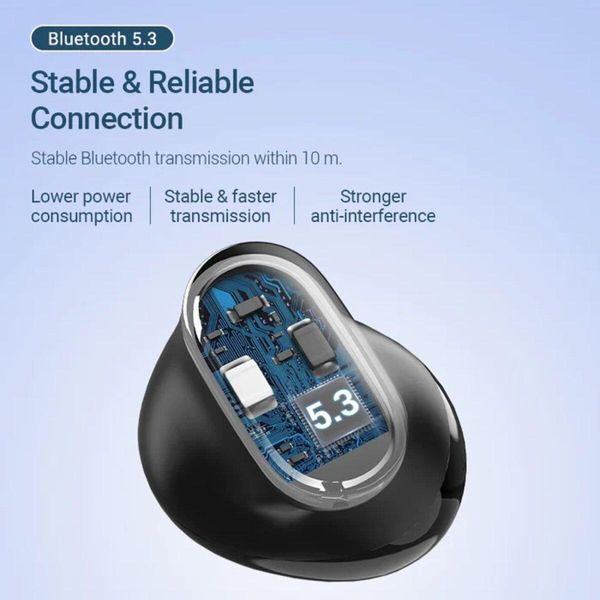 Наушники Vention True Wireless Bluetooth Earbuds Tiny T12 Black (NBLB0) 656-00976 фото