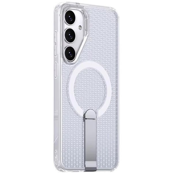 Чехол TPU Breeze with MagSafe stand для Samsung Galaxy S26+ Transparent 777-09259 фото