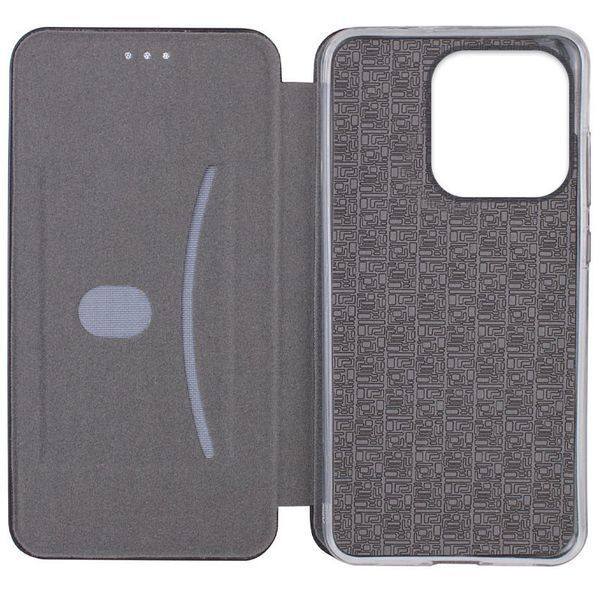 Кожаный чехол-книжка Classy для Xiaomi Redmi Note 14 4G (Int. version) Black 777-05303 фото