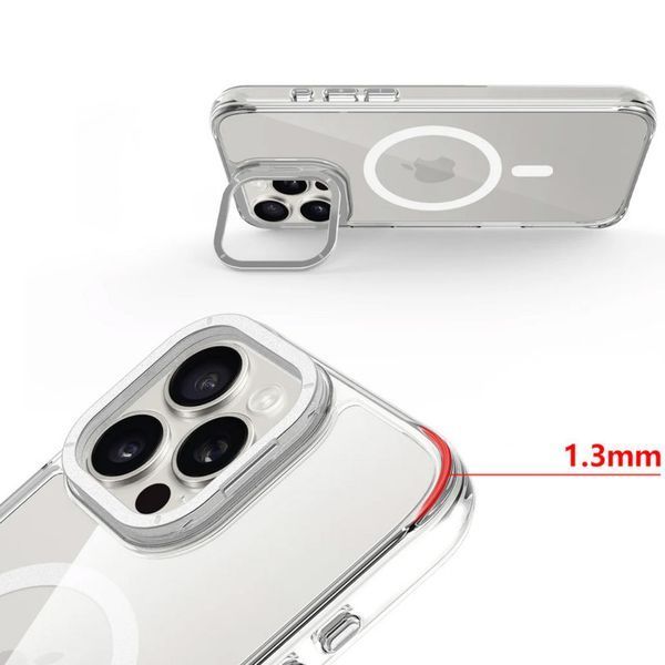 Чехол TPU Space Case Apex with MagSafe для Apple iPhone 13 Pro / 14 Pro (6.1") Silver 214-03351 фото