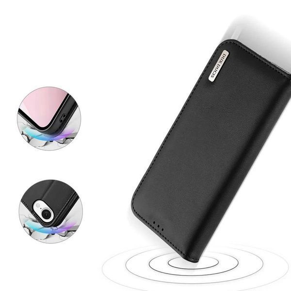 Чехол-книжка Dux Ducis Hivo для iPhone 16e\17e (6.1") Black 555-00572 фото