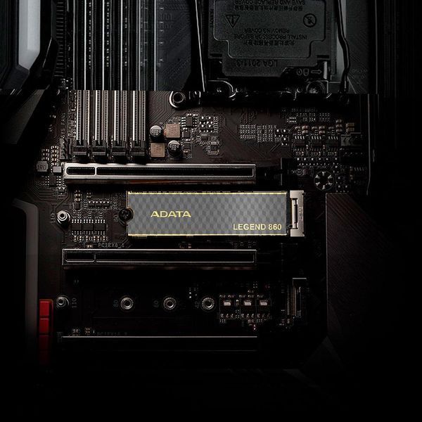 Накопичувач SSD M.2 ADATA LEGEND 860 500 GB 2280 PCIe Gen 4x4 3D NAND Read/Write: 5000/3000 MB/sec SLEG-860-500GCS фото