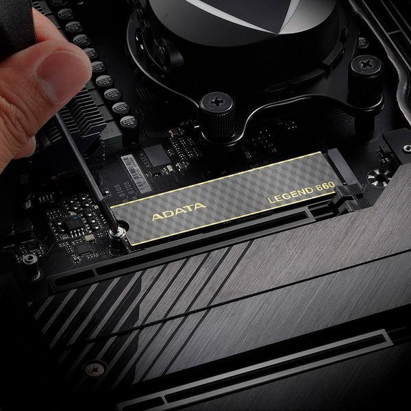 Накопичувач SSD M.2 ADATA LEGEND 860 500 GB 2280 PCIe Gen 4x4 3D NAND Read/Write: 5000/3000 MB/sec SLEG-860-500GCS фото