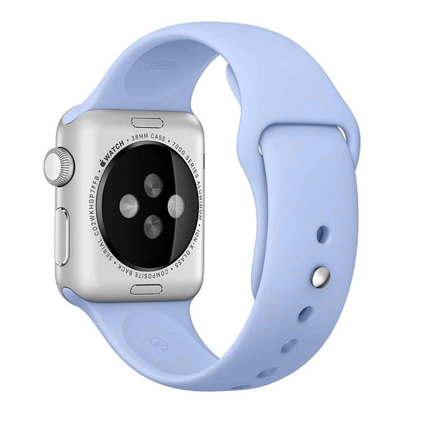 Силіконовий ремінець для Apple Watch 42/44/45/49 мм Lilac 212-00668 фото