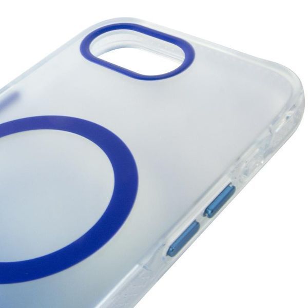 Чохол TPU+PC Phantom with MagSafe для Apple iPhone 16e / 17e (6.1") Blue 656-08490 фото