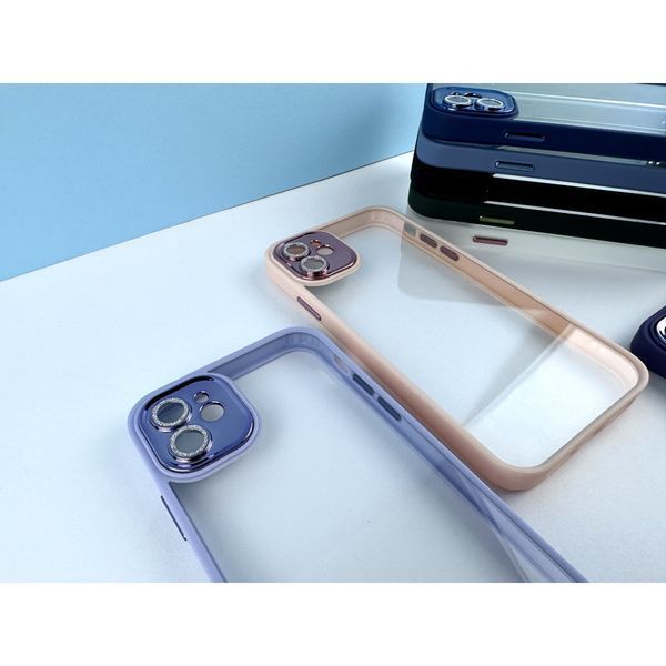 Чехол Brilliant Clear Case Separate Camera для iPhone 14 Синий 208-04339 фото