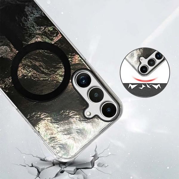 Чехол TPU Shiny Mountain (MagFit) для Samsung Galaxy S24+ Black 555-02837 фото